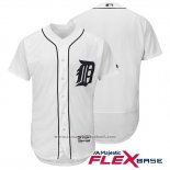 Maglia Baseball Uomo Detroit Tigers Autentico Collection Bianco Flex Base