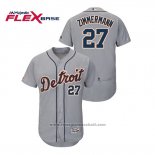 Maglia Baseball Uomo Detroit Tigers Jordan Zimmermann Flex Base Grigio