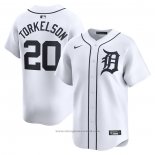 Maglia Baseball Uomo Detroit Tigers Spencer Torkelson Home Limited Bianco