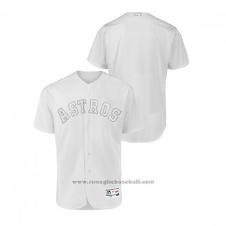 Maglia Baseball Uomo Houston Astros 2019 Players Weekend Bianco Autentico