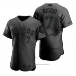 Maglia Baseball Uomo Houston Astros Craig Biggio Award Collection Retired Number Nero