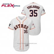 Maglia Baseball Uomo Houston Astros Justin Verlander 2019 All Star Flex Base Bianco