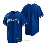 Maglia Baseball Uomo Kansas City Royals Alternato Replica Blu