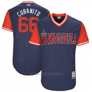 Maglia Baseball Uomo Los Angeles Angels 2017 Little League World Series Jc Ramirez Blu