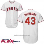 Maglia Baseball Uomo Los Angeles Angels Garrett Richards Bianco Flex Base