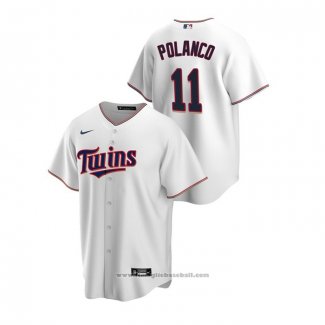 Maglia Baseball Uomo Minnesota Twins Jorge Polanco Replica Home Bianco