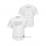 Maglia Baseball Uomo Minnesota Twins Ryne Harper 2019 Players Weekend Replica Bianco