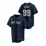 Maglia Baseball Uomo New York Yankees Aaron Judge Replica Alternato Blu