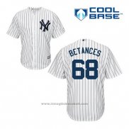 Maglia Baseball Uomo New York Yankees Dellin Betances 68 Bianco Home Cool Base