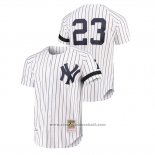 Maglia Baseball Uomo New York Yankees Don Mattingly Cooperstown Collection Autentico Bianco