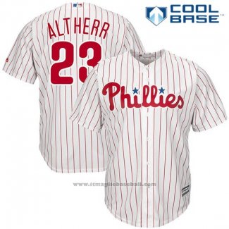 Maglia Baseball Uomo Philadelphia Phillies Aaron Altherr Bianco Cool Base