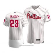 Maglia Baseball Uomo Philadelphia Phillies Archie Bradley Autentico Home Bianco