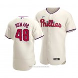 Maglia Baseball Uomo Philadelphia Phillies Spencer Howard Autentico Alternato 2020 Crema