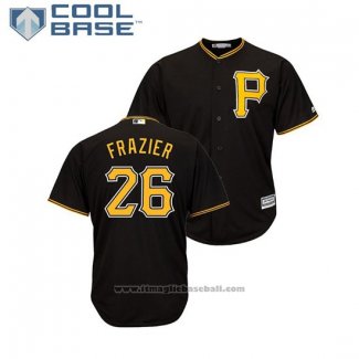 Maglia Baseball Uomo Pittsburgh Pirates Adam Frazier Cool Base Alternato Nero