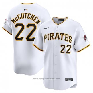 Maglia Baseball Uomo Pittsburgh Pirates Andrew Mccutchen Home Limited Bianco