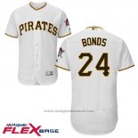 Maglia Baseball Uomo Pittsburgh Pirates Barry Bonds Bianco Flex Base