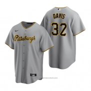 Maglia Baseball Uomo Pittsburgh Pirates Henry Davis Replica Road Grigio