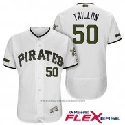 Maglia Baseball Uomo Pittsburgh Pirates Jameson Taillon Bianco 2018 Home Alternato Flex Base