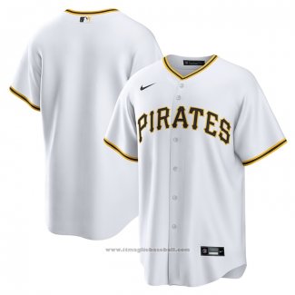 Maglia Baseball Uomo Pittsburgh Pirates Primera Replica Bianco