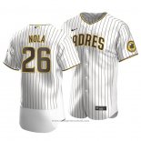 Maglia Baseball Uomo San Diego Padres Austin Nola Autentico Primera Bianco