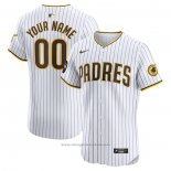 Maglia Baseball Uomo San Diego Padres Elite Home Personalizzate Bianco