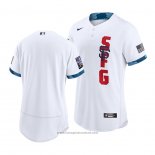 Maglia Baseball Uomo San Francisco Giants 2021 All Star Autentico Bianco