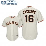 Maglia Baseball Uomo San Francisco Giants Austin Jackson Cool Base Home Crema