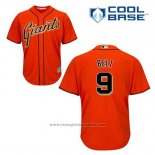 Maglia Baseball Uomo San Francisco Giants Brandon Belt 9 Arancione Alternato Cool Base
