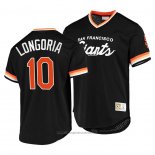 Maglia Baseball Uomo San Francisco Giants Evan Longoria Cooperstown Collection Script Fashion Nero