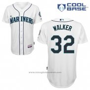 Maglia Baseball Uomo Seattle Mariners Taijuan Walker 32 Bianco Home Cool Base