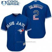 Maglia Baseball Uomo Toronto Blue Jays Aaron Hill Cool Base