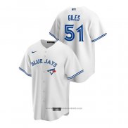 Maglia Baseball Uomo Toronto Blue Jays Ken Giles Replica Primera Bianco