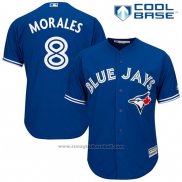 Maglia Baseball Uomo Toronto Blue Jays Kendrys Morales Cool Base