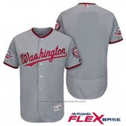 Maglia Baseball Uomo Washington Nationals Grigio 2018 All Star Flex Base