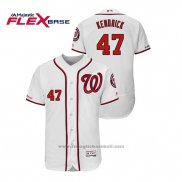 Maglia Baseball Uomo Washington Nationals Howie Kendrick Flex Base Bianco