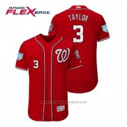 Maglia Baseball Uomo Washington Nationals Michael A. Taylor Flex Base Allenamento Primaverile 2019 Rosso