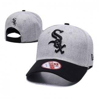 Cappellino Chicago White Sox 9FIFTY Snapback Nero Grigio3