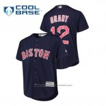 Maglia Baseball Bambino Boston Red Sox Tom Brady Cool Base MLB X NFL Blu