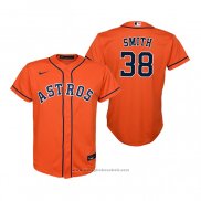 Maglia Baseball Bambino Houston Astros Joe Smith Replica Alternato Arancione