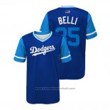 Maglia Baseball Bambino Los Angeles Dodgers Cody Bellinger 2018 LLWS Players Weekend Belli Blu