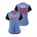 Maglia Baseball Donna Minnesota Twins Matt Magill 2018 LLWS Players Weekend Goose Blu