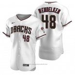 Maglia Baseball Uomo Arizona Diamondbacks J.b. Wendelken Autentico Home Bianco