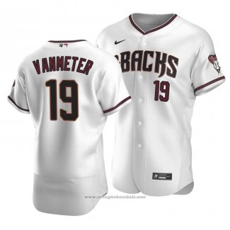 Maglia Baseball Uomo Arizona Diamondbacks Josh Vanmeter Autentico Primera 2020 Bianco