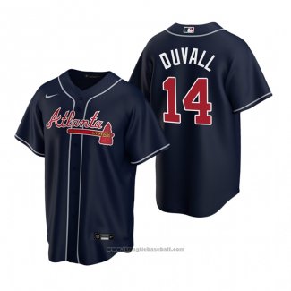 Maglia Baseball Uomo Atlanta Braves Adam Duvall Replica Alternato Blu