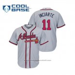 Maglia Baseball Uomo Atlanta Braves Ender Inciarte Cool Base Road 2019 Grigio