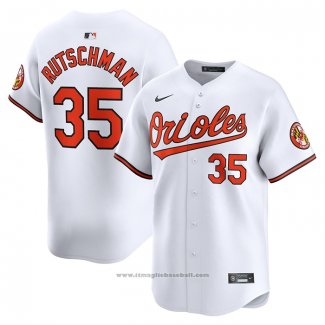 Maglia Baseball Uomo Baltimore Orioles Adley Rutschman Home Limited Bianco