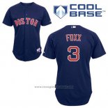 Maglia Baseball Uomo Boston Red Sox 3 Jimmie Foxx Blu Alternato Cool Base