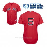 Maglia Baseball Uomo Boston Red Sox 5 Allen Craig Rosso Alternato Cool Base