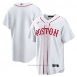 Maglia Baseball Uomo Boston Red Sox Alternato Replica Bianco