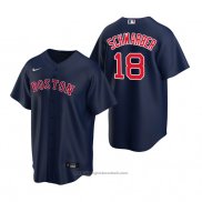 Maglia Baseball Uomo Boston Red Sox Kyle Schwarber Replica Alternato Blu